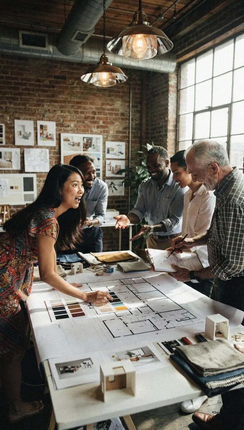 Avar kontor, kus on ruumide paigutus, mis soodustab koostööd ja suhtlemist.